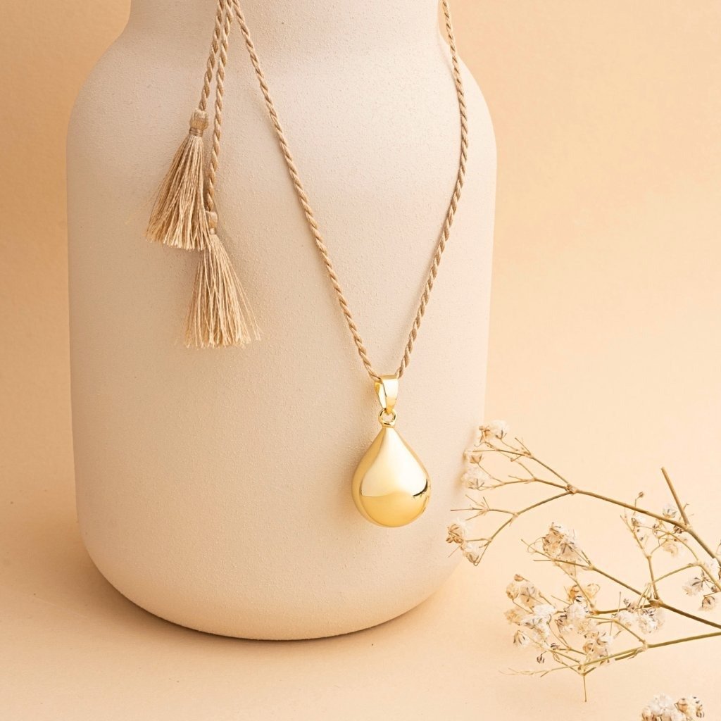 Hodvábna šnúrka - béžová