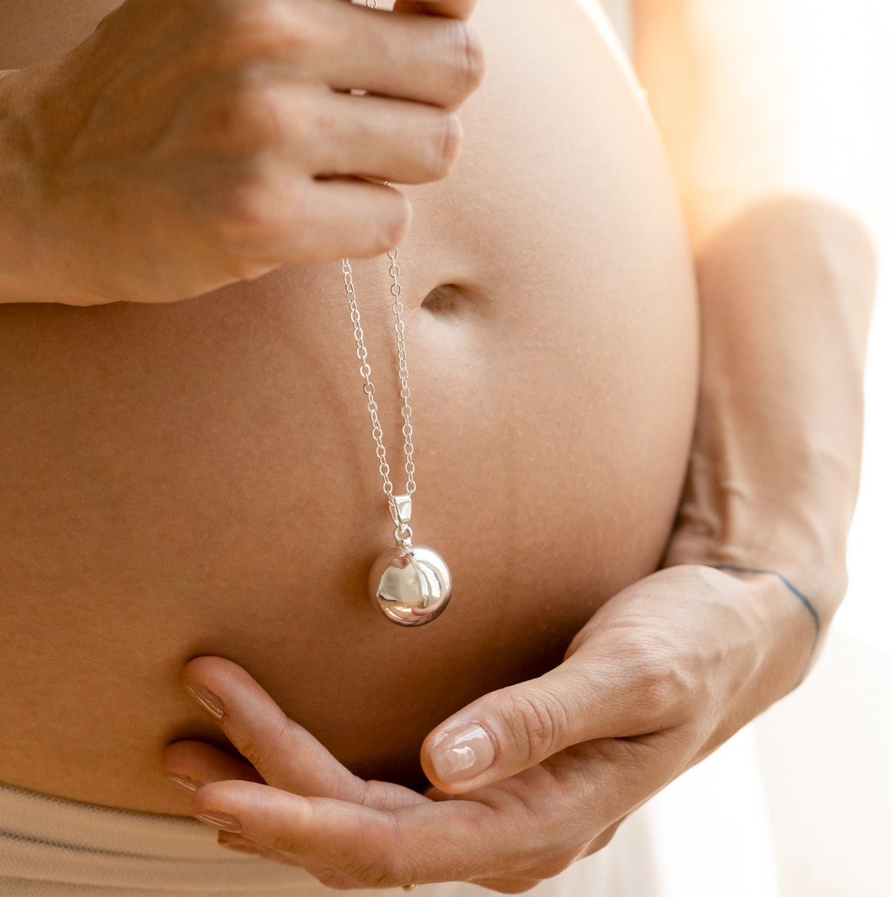 Stribrna rolnicka – tehotenska bola 20 mm